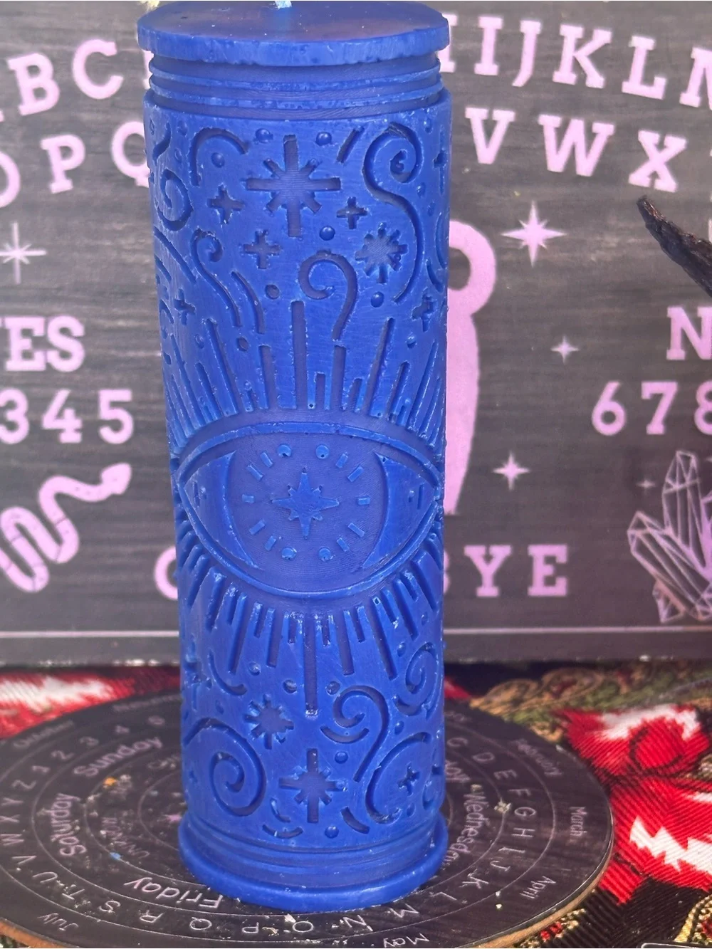 Celestial Third Eye Pillar Candle